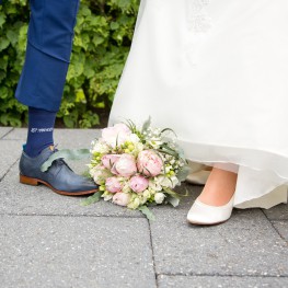 Tijdens een bruiloft wil je stevig in je schoenen staan, het is al spannend genoeg!